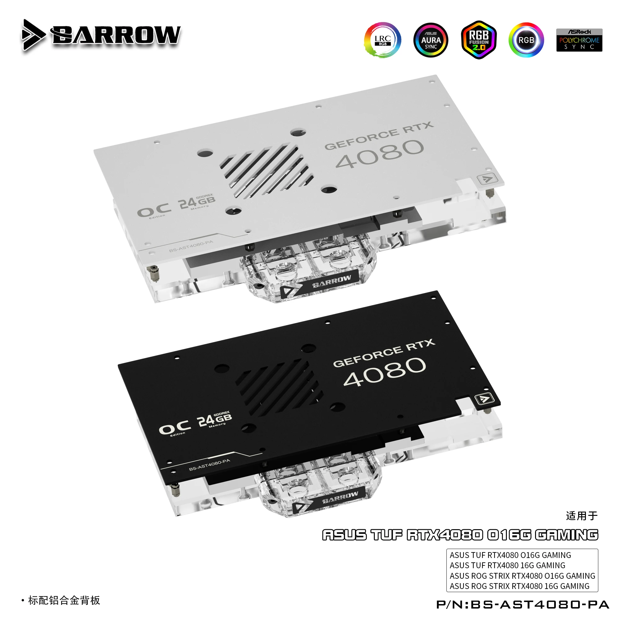 Barrow BS-AST4080-PA,4080 GPU  – Rtx 4090 Water Block recenzja i cena