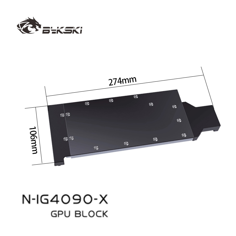 Blok wodny Bykski do karty gra – Rtx 4090 Water Block recenzja i cena