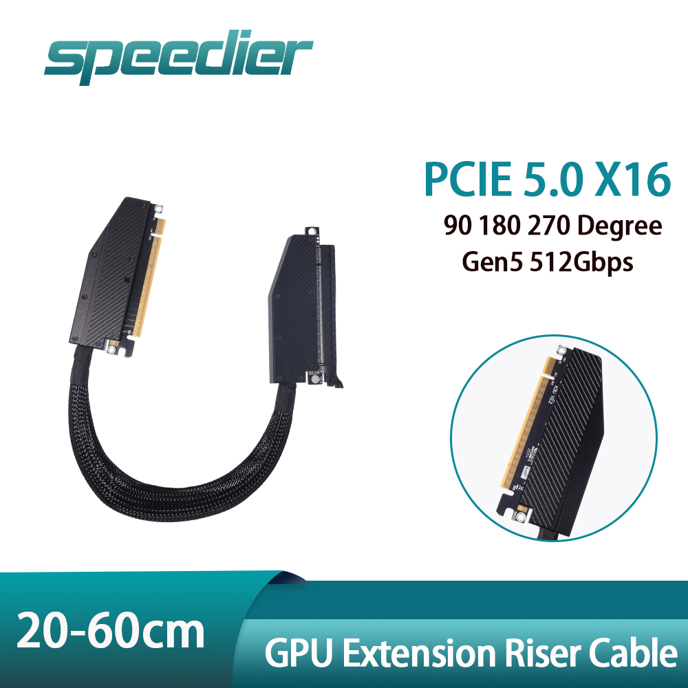 Kabel przedłużający PCIE 5.0 X – Pcie 5.0 Gpu Riser Cable recenzja i cena