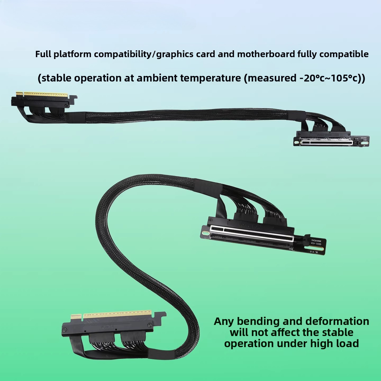 Kabel przedłużający karty graf – Pcie 5.0 Gpu Riser Cable recenzja i cena